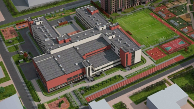 Новая школа с бассейном и большим спорткомплексом появится в Московском районе