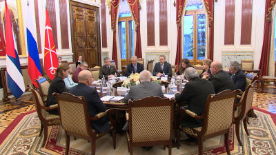 Межпарламентское сотрудничество Петербурга и Кубы обсудили на встрече в Мариинском дворце