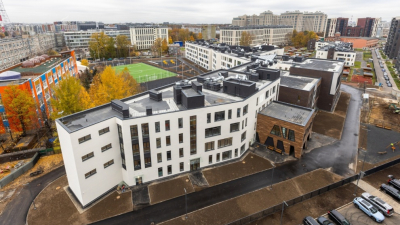 Новая школа в Приморском районе готова к приему учеников: девелопер выполнил работы раньше срока