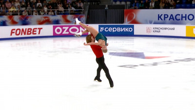 Петербургские фигуристы завоевали четыре медали на красноярском этапе Гран-при России