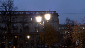 Чистое небо над головой: завершилась реконструкция системы наружного освещения сквера имени Тараса Шевченко