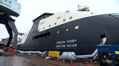 Как морозильный траулер «Капитан Геллер» готовится к ходовым испытаниям в Петербурге