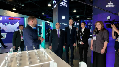 ИТМО представил свои цифровые разработки Михаилу Мишустину