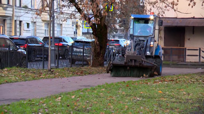 Первый снег в Петербурге: город перешел на усиленную уборку