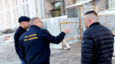 Глава ФТС проверил реконструкцию здания филиала таможенной академии в Петербурге