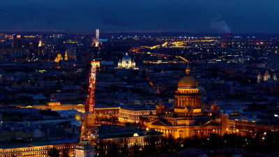 Александр Беглов: Петербург стал на 26% светлее