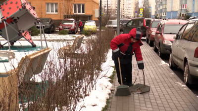 Сотрудники ГАТИ проверили качество уборки в Парголово