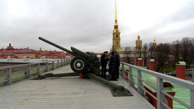 Полуденный залп прозвучал в честь ликвидаторов аварии на Чернобыльской АЭС