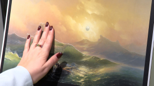 Искусство на ощупь. Новая выставка в библиотеке для слепых и слабовидящих