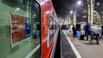«Поезд Дружбы» перевез более 2 тысяч пассажиров по маршруту Петербург – Минск