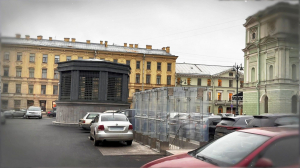 Как меняется Санкт-Петербург. Эвакуационный выход со станции «Театральная»