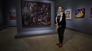 Ведущий научный сотрудник отдела новейших течений Государственного Русского музея Ирина Карасик о картинах выставки “Наш авангард”.