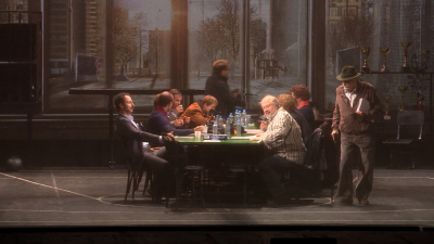 На главной сцене Александринского театра показали спектакль «12» Никиты Михалкова