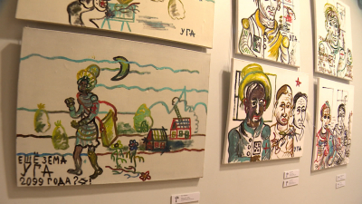 Выставка картин «Букварь жизни» Геннадия Устюгова открылась в Михайловском замке