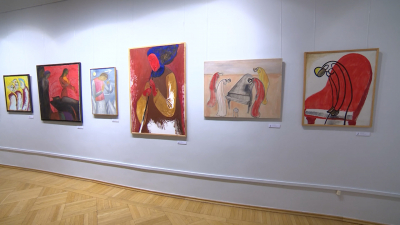 В Михайловском замке открылась выставка картин Геннадия Устюгова