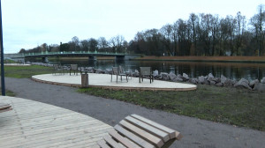 Обновлённая набережная Большой Невки