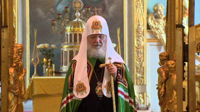 Александр Беглов поздравил Патриарха Московского и всея Руси Кирилла с Днем рождения