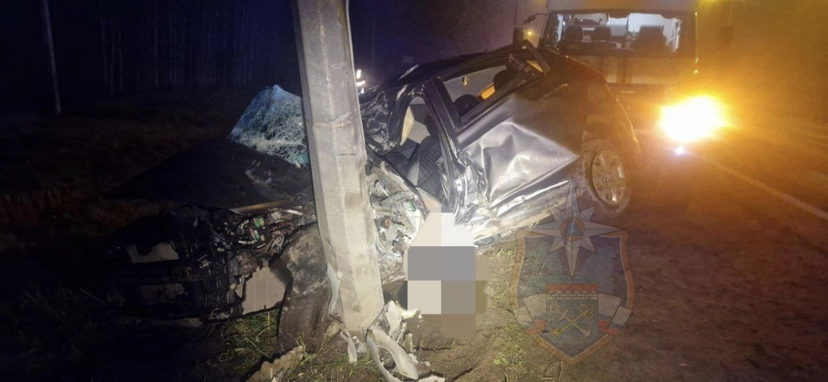 Водитель Hyundai погиб в ДТП на трассе М-10 - tvspb.ru