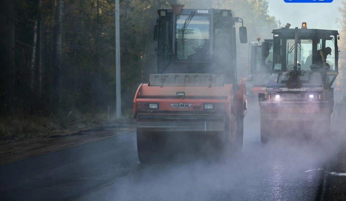 Ремонт дороги Петербург – Матокса выходит на финишную прямую - tvspb.ru