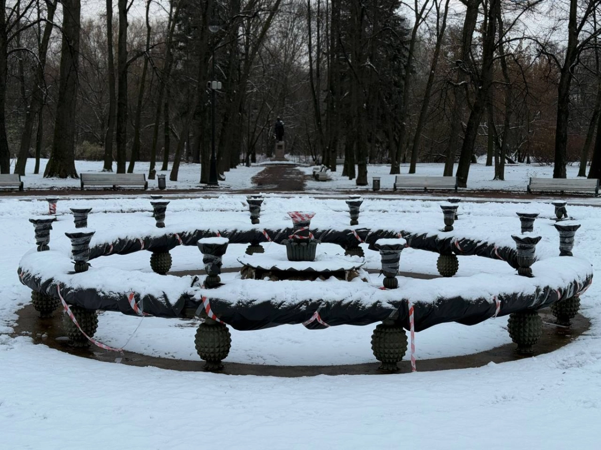 «Водоканал» завершил консервацию петербургских фонтанов на зиму - tvspb.ru