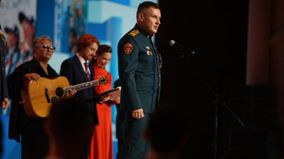 Участники программы «Время героев» выступили на открытии форума Международного волонтерского корпуса 80-летия Победы