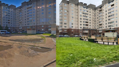 Борьба с нарушителями парковки: на проспекте Энергетиков на месте пустыря появился зеленый уголок