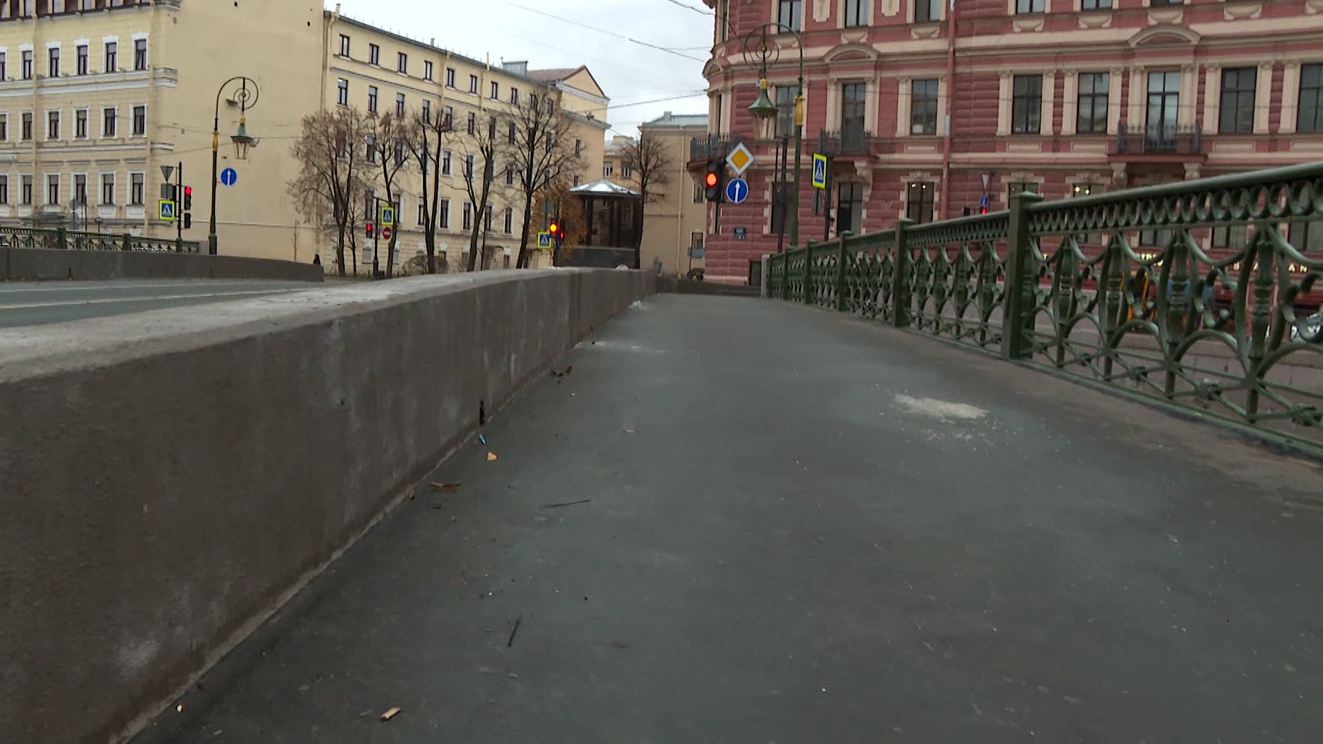 Завершён ремонт Фонарного моста через Мойку