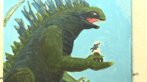 «Надо просто немножко повернуть голову»: петербургские художники уверены, что Годзилла приезжает в Петербург в белые ночи