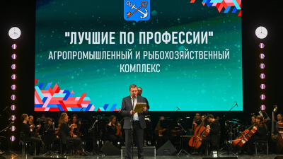 В БКЗ «Октябрьский» чествовали работников агропромышленного и рыбохозяйственного комплексов Ленобласти