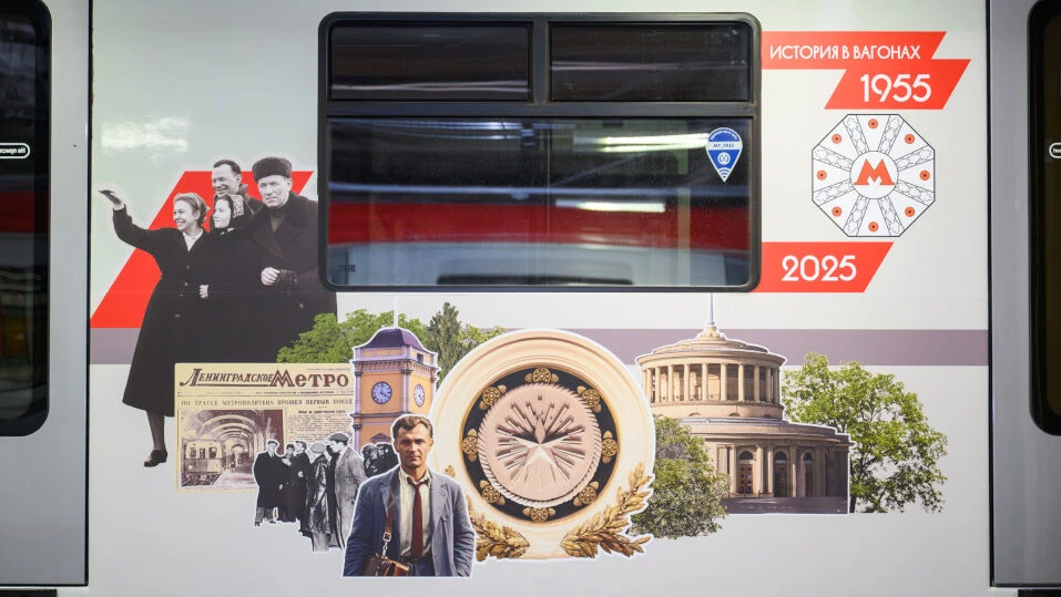 Александр Беглов: В честь 70-летия метрополитена город выпустит на Кировско-Выборгскую линию два брендированных состава - tvspb.ru
