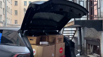 Молодая Гвардия Единой России и «Волонтерская Рота» отправили новогодний гуманитарный конвой для военнослужащих на Харьковском направлении