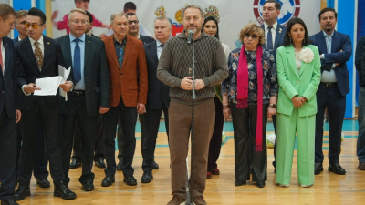 Александр Бельский открыл Международный турнир по мини-футболу для детей из детдомов