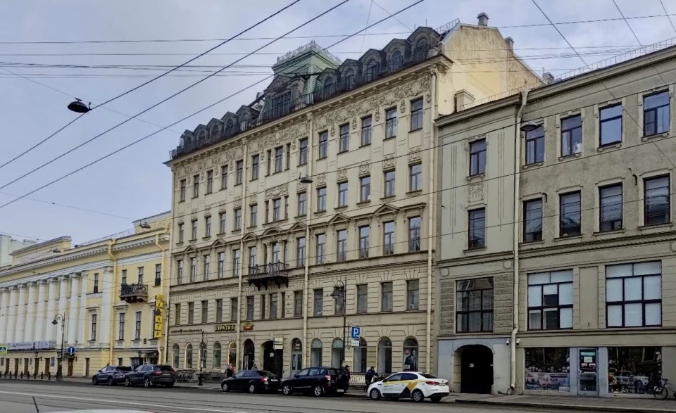 Бывший доходный дом Е. А. Адама на Владимирском проспекте признали региональным памятником - tvspb.ru