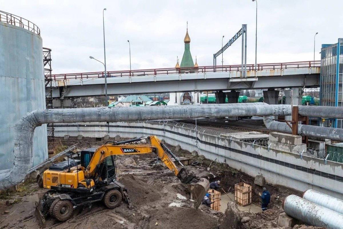 На Предпортовой улице начали реконструкцию тепловых сетей - tvspb.ru