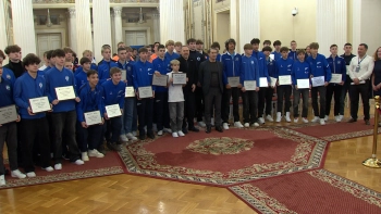 В Законодательном собрании Петербурга подвели итоги городских первенств по футболу