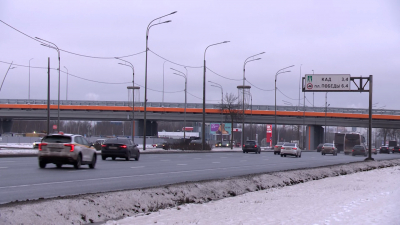 На трассе М-11 открыли развязку с подъездом к Пулково