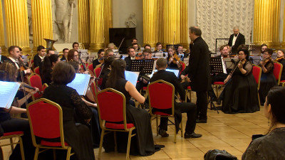 Музыка к балету «Щелкунчик» прозвучала в Гербовом зале Зимнего дворца