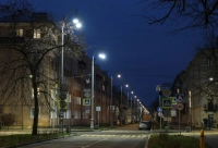 Александр Беглов: Завершена реконструкция наружного освещения на одной из важных транспортных магистралей Кронштадта – Посадской улице