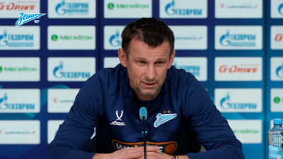 Сергей Семак рассказал об ожиданиях от матча «Зенита» против «Акрона»