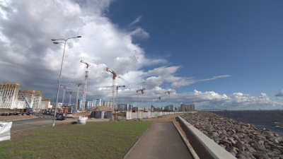 В Петербурге полное освоение намывных территорий Васильевского острова планируется к 2034 году