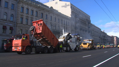 Александр Беглов: В 2025 году в Петербурге обновили более 160 километров дорог