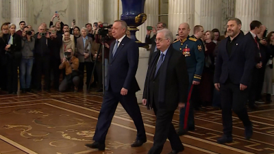 Александр Беглов поздравил Михаила Пиотровского с Днем рождения