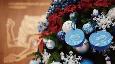 Владимир Путин традиционно принял участие во Всероссийской акции «Ёлка желаний»