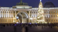 Александр Беглов: Масштабное мультимедийное шоу на Дворцовой площади — яркий новогодний подарок жителям и гостям Петербурга