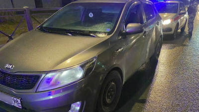 На севере Петербурга задержали автомобиль разбойника