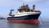 Новый траулер Адмиралтейских верфей приступил к ходовым испытаниям