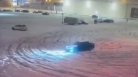 Очередного любителя дрифта на парковке ТЦ выявили по записям камер