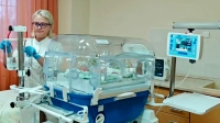 Городской перинатальный центр №1 оснастили новыми инкубаторами интенсивной терапии новорожденных