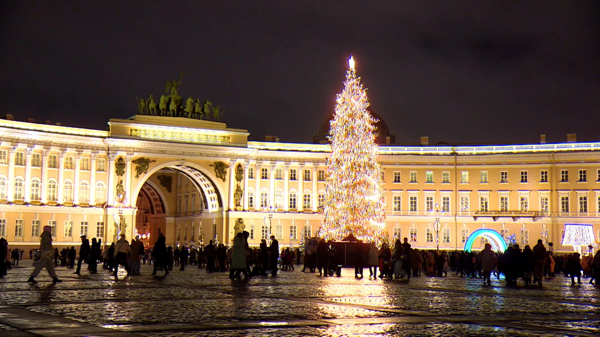 Почти 1,3 млн туристов посетили Петербург в новогодние праздники - tvspb.ru