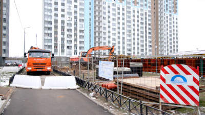 Новую школу в Красногвардейском районе подключили к водоснабжению